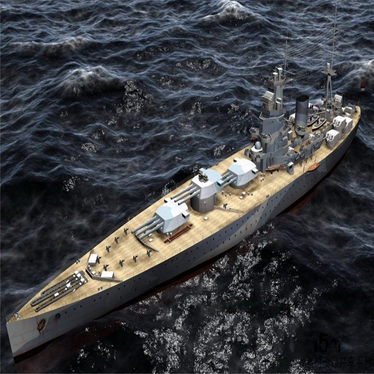 中卫纳尔逊军舰模型